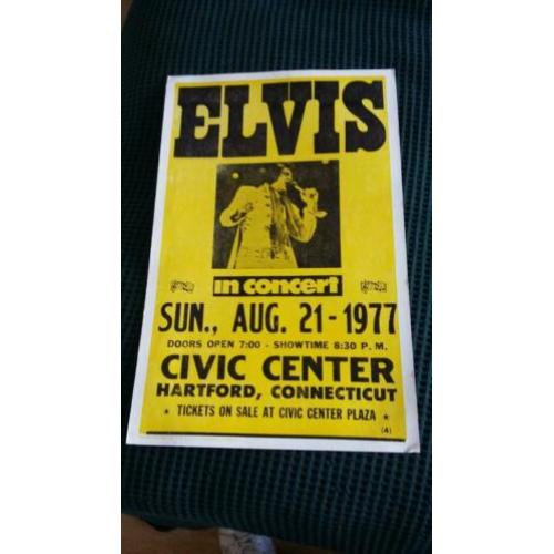 Elvis poster karton