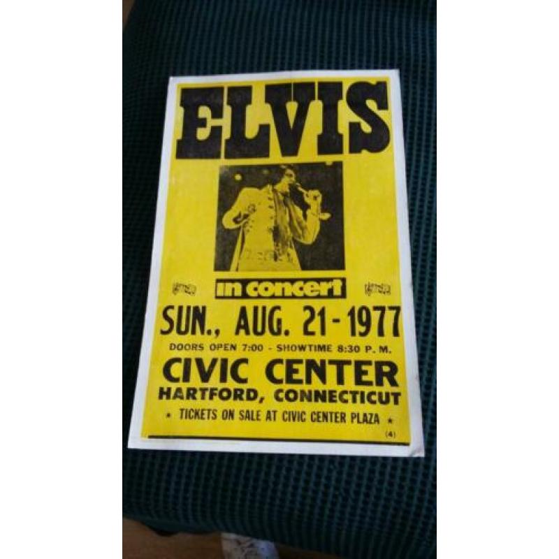 Elvis poster karton