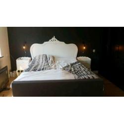 Headbord bed achterwand NIEUW Barok Shabby Chique QueenAnne