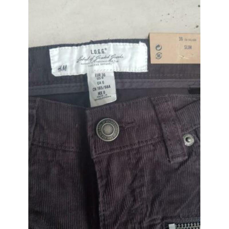 h&m broek maat 36 nieuw