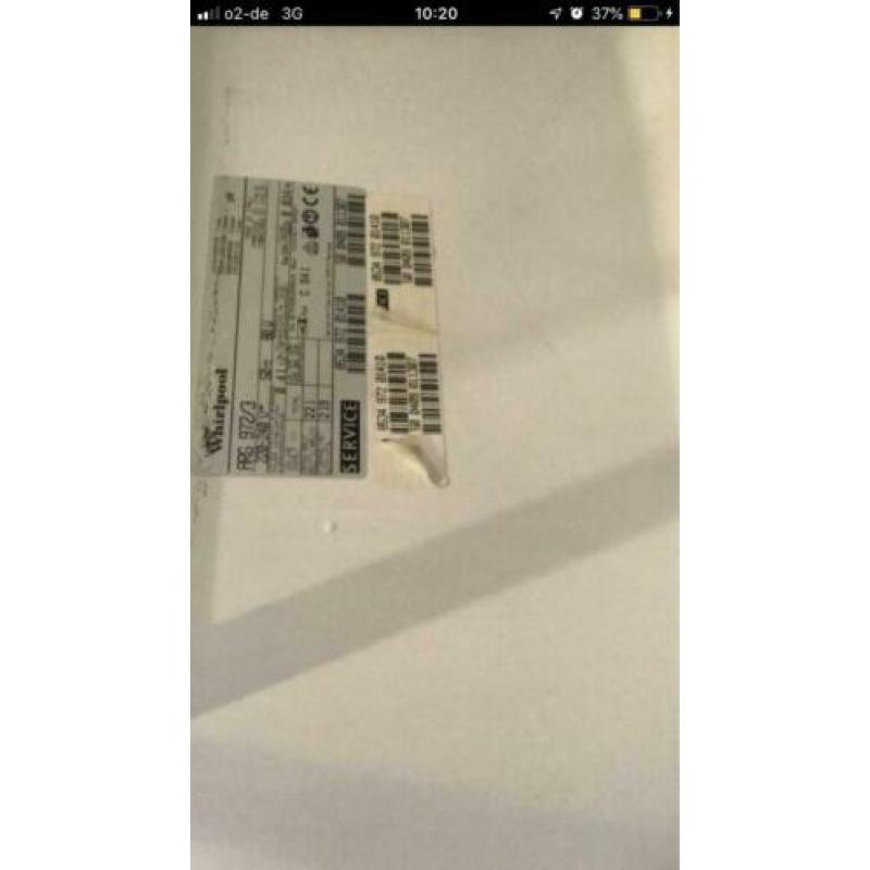 Koelkast whirlpool ARG 972/3R