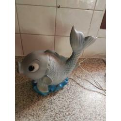 Heico figuurlamp kinderlamp vis er nautisch strandkamer