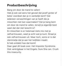 F*ck die onzekerheid, gesigneerd NIEUW