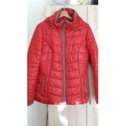 Rode donze winter jas mt 40
