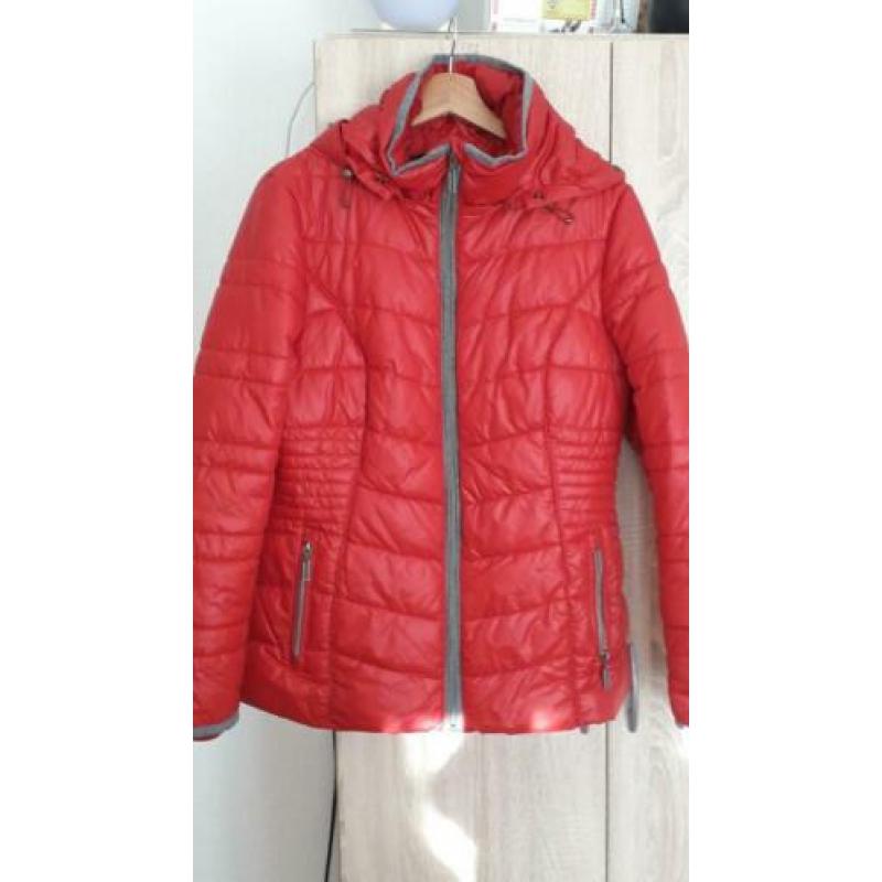 Rode donze winter jas mt 40