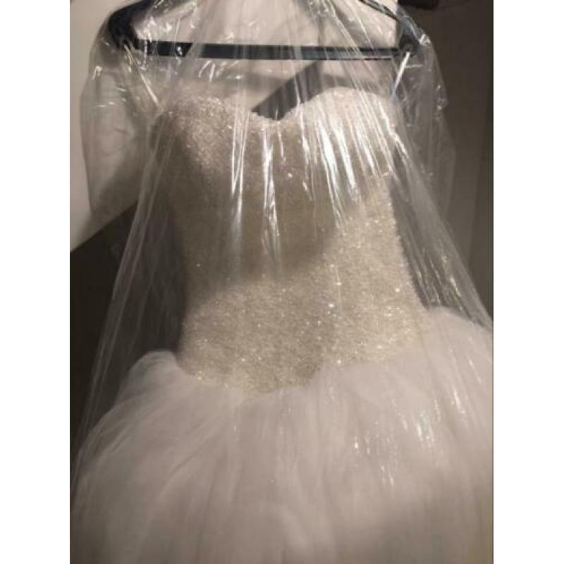 Princess trouwjurk maat 34 tm 38