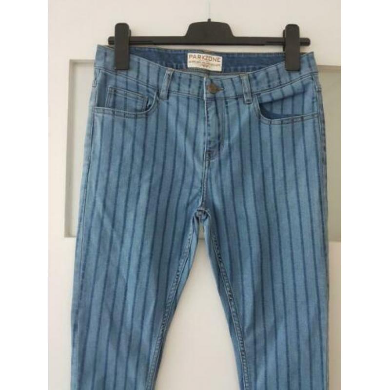 Zgan. gestreepte jeans Parkzone mt 28 / mt 29