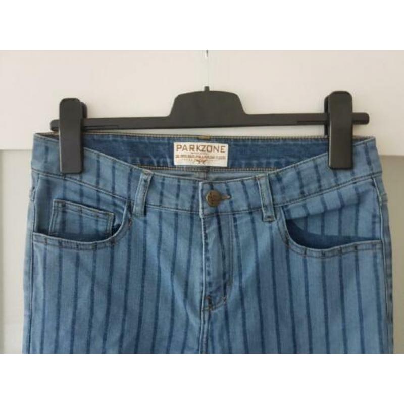 Zgan. gestreepte jeans Parkzone mt 28 / mt 29