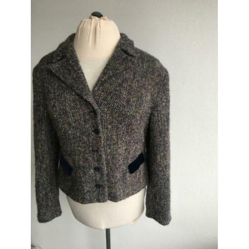 Scarva Woman Blazer alpaca & mohair wol (mt: 46) 1631/f