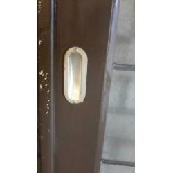 Ensuite glas in lood deuren jaren 30