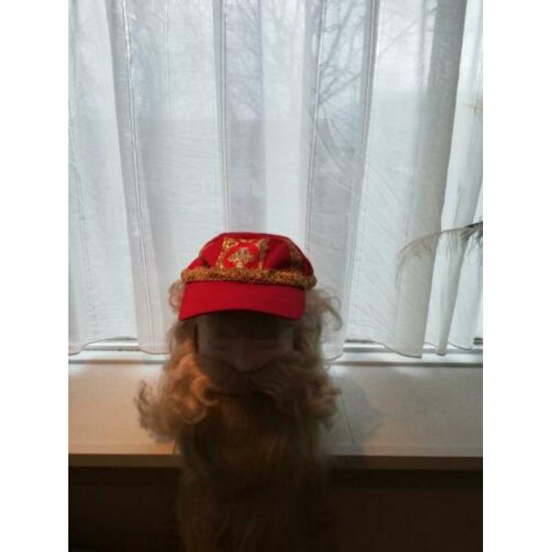 Prachtig Sinterklaaspak zwaar vloursstof,