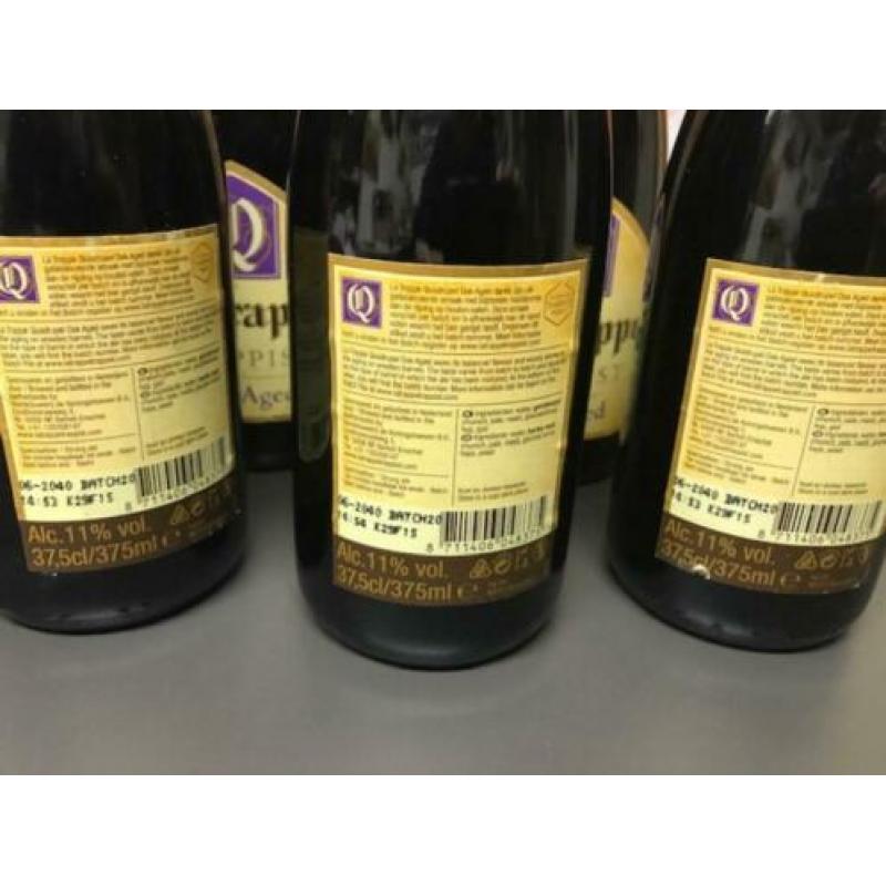 5 flessen La Trappe Oak Aged batch 20