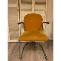 mooie Dutch Originals Gispen 413 eettafel stoelen design