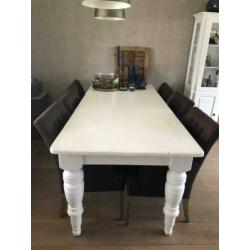 Eettafel met 6 stoelen ZGAN