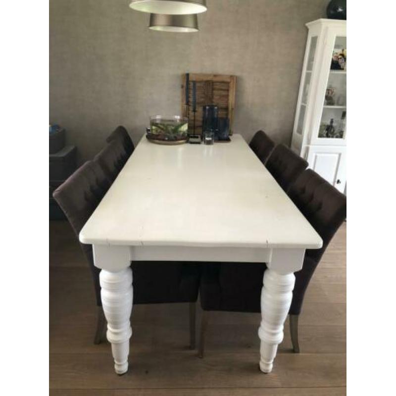 Eettafel met 6 stoelen ZGAN