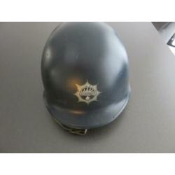 Metalen ME-helm Rijkspolitie