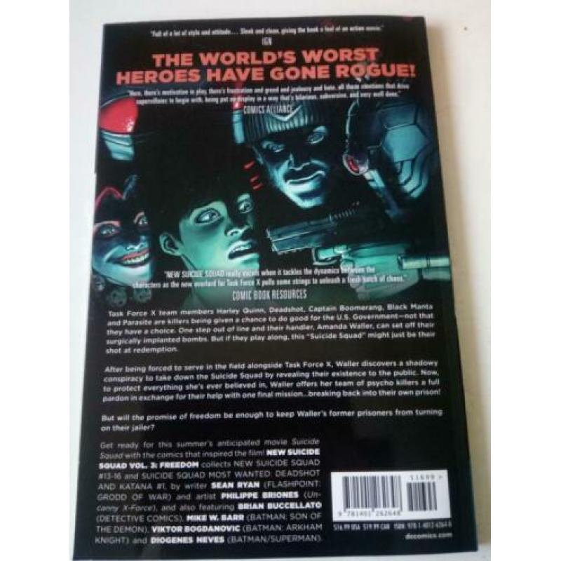 DC NEW 52: New Suicide Squad Vol. 3: Freedom TPB