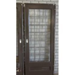 Ensuite glas in lood deuren jaren 30