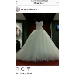 Princess trouwjurk maat 34 tm 38