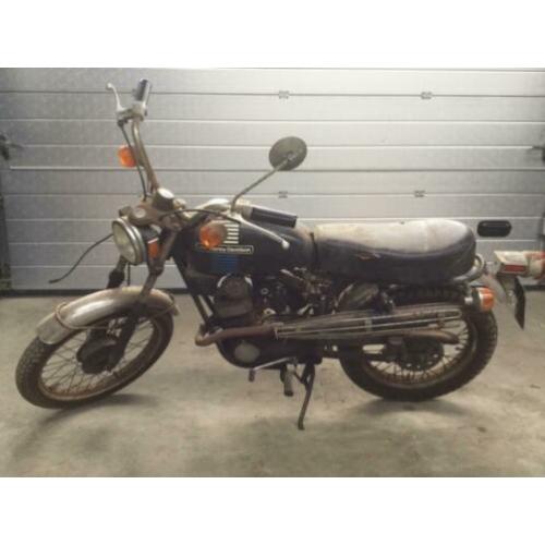 Harley Davidsin AMF Z 90 2 takt motorfiets met ned. kenteken