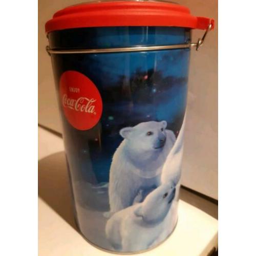 Blik coca cola met ijsberen