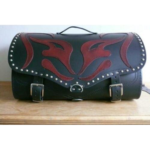 Motor Trike Top case Leren koffer Bagagekoffer Top koffer