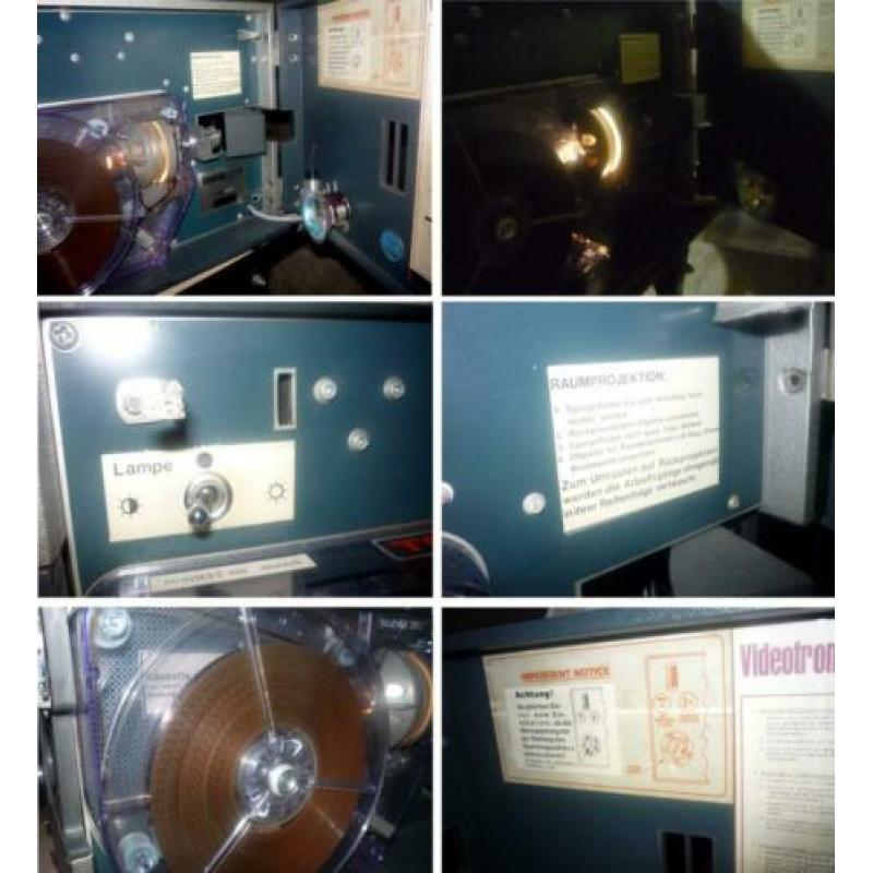 x vintage VideoTronic - Loop / Lus - Projector - goede staat