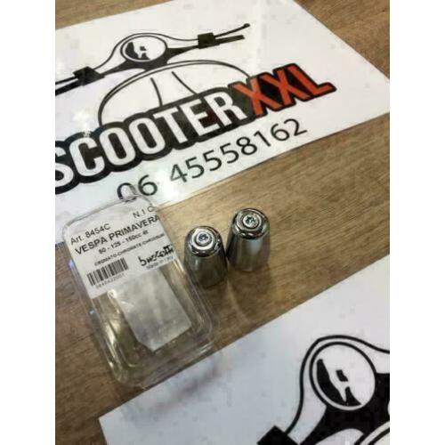 Piaggio Vespa Sprint / Primavera stuurgewichten 200GR Chrome