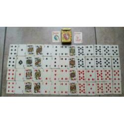 904. Antiek pakje speelkaarten mini Elephant playing Cards