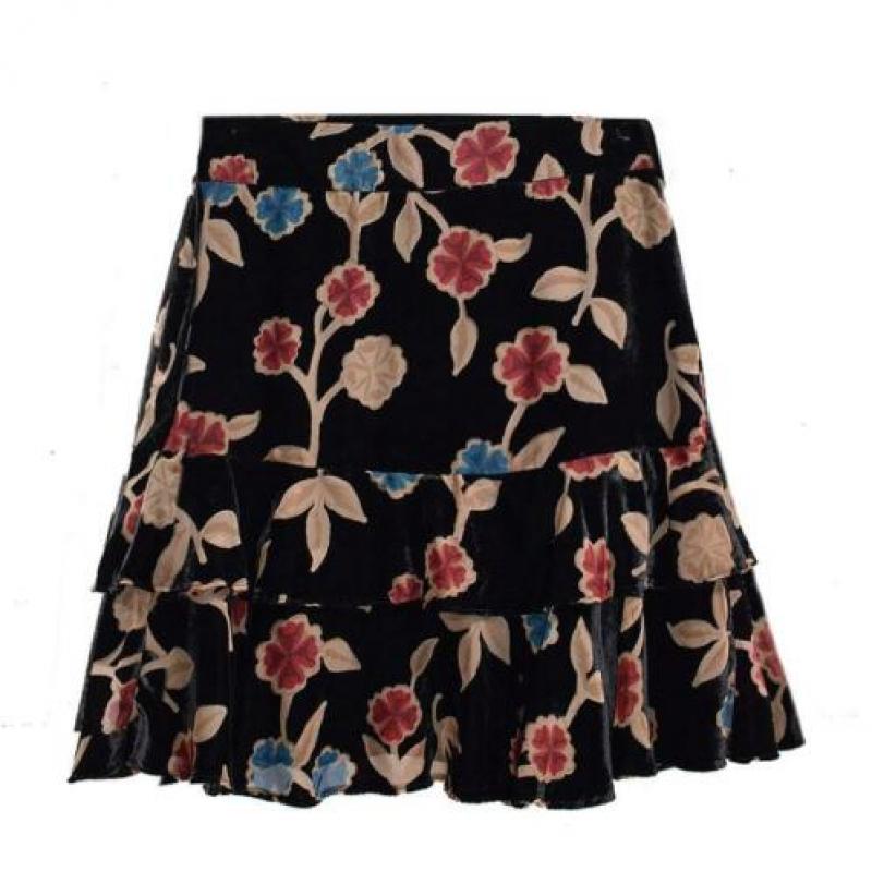 ALIX the Label - Prachtige velvet rok maat S - Nieuw