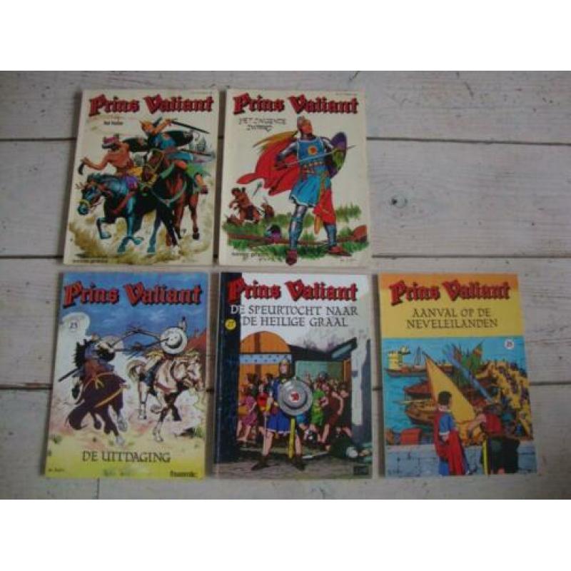 diverse Prins Valiant stripboeken
