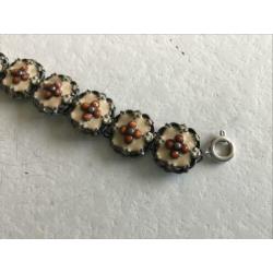 Geemailleerd armbandje, 18 cm. Lang