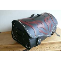 Motor Trike Top case Leren koffer Bagagekoffer Top koffer