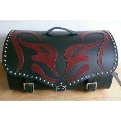 Motor Trike Top case Leren koffer Bagagekoffer Top koffer