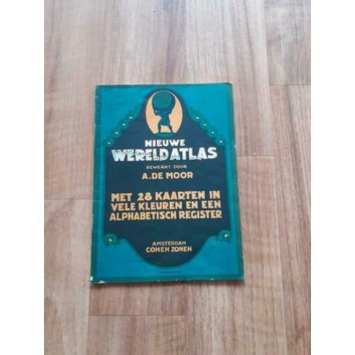 Nieuwe wereldatlas A. de Moor