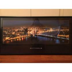 Poster van skyline Rotterdam