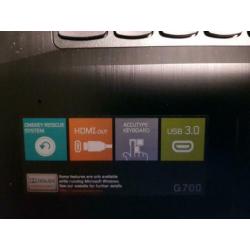 Lenovo G700 17 inch laptop - core i5 - 4 Gb ram - 500 Gb HDD
