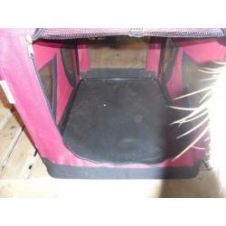 Hele Grote Beeztees Nylon Opvouwbare Hondenbench / Bench