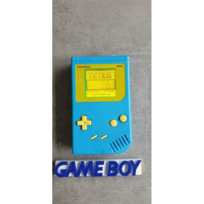 Custom Nintendo Gameboy classic met backlight en bivert mod