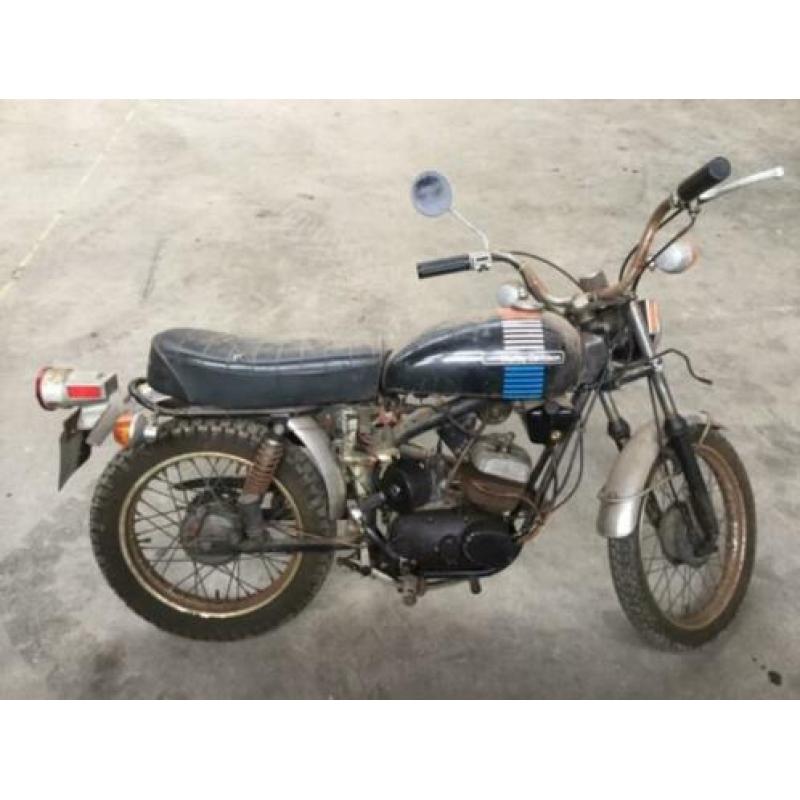 Harley Davidsin AMF Z 90 2 takt motorfiets met ned. kenteken