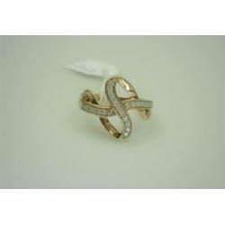 Ring goud met 0.20K diamanten / Z6098