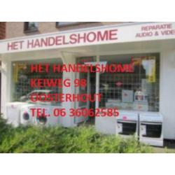 Nieuwe 90 cm brede RVS fornuizen met hete lucht oven 499 eur