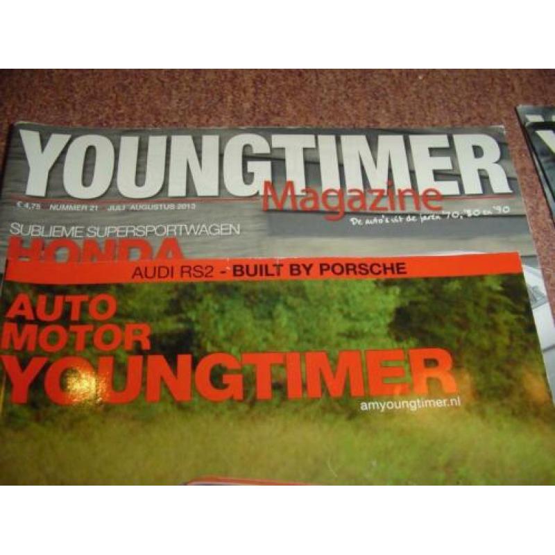 Auto motor Young timer bladen