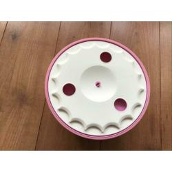 TUPPERWARE SLACENTRIFUGE / SLASLINGER, nieuw, roos wit kleur