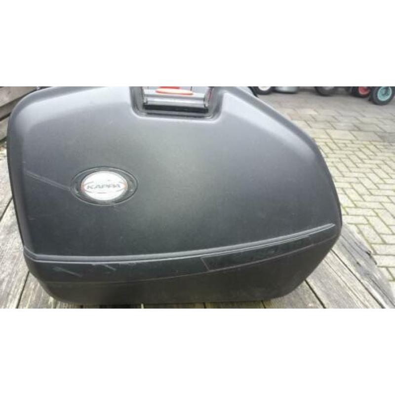 CBF600S KAPPA zij kofferset netjes, met sleutels