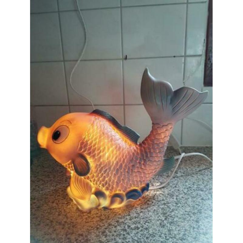 Heico figuurlamp kinderlamp vis er nautisch strandkamer