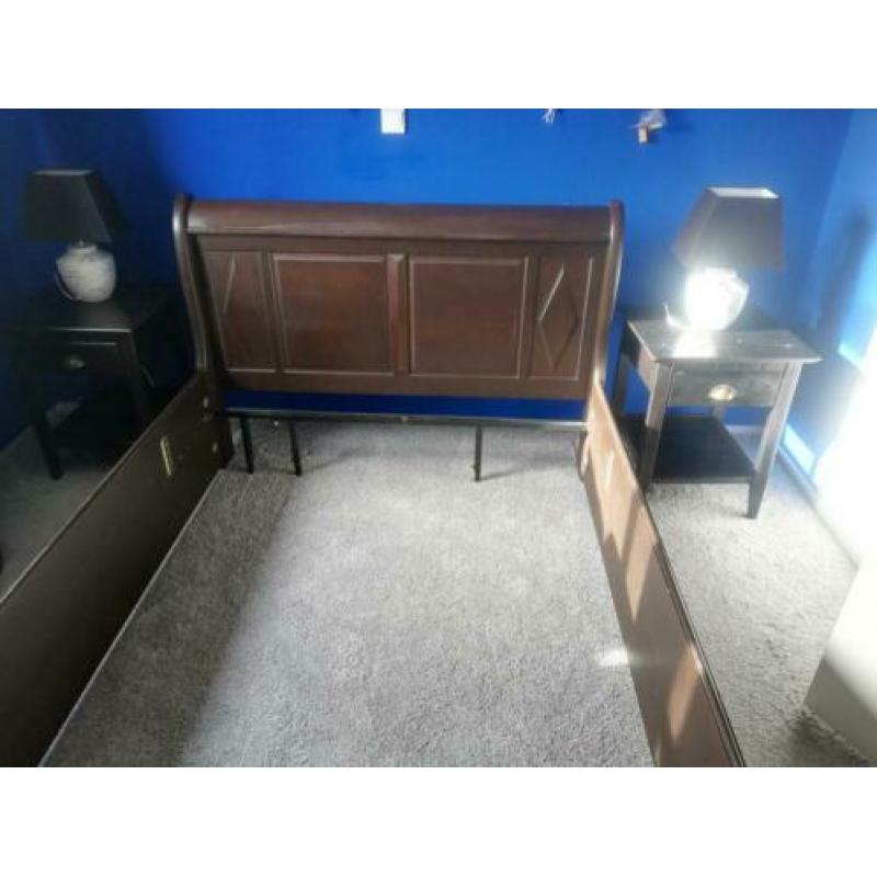 140x200 bedframe met elektrisch verstelbare bodems