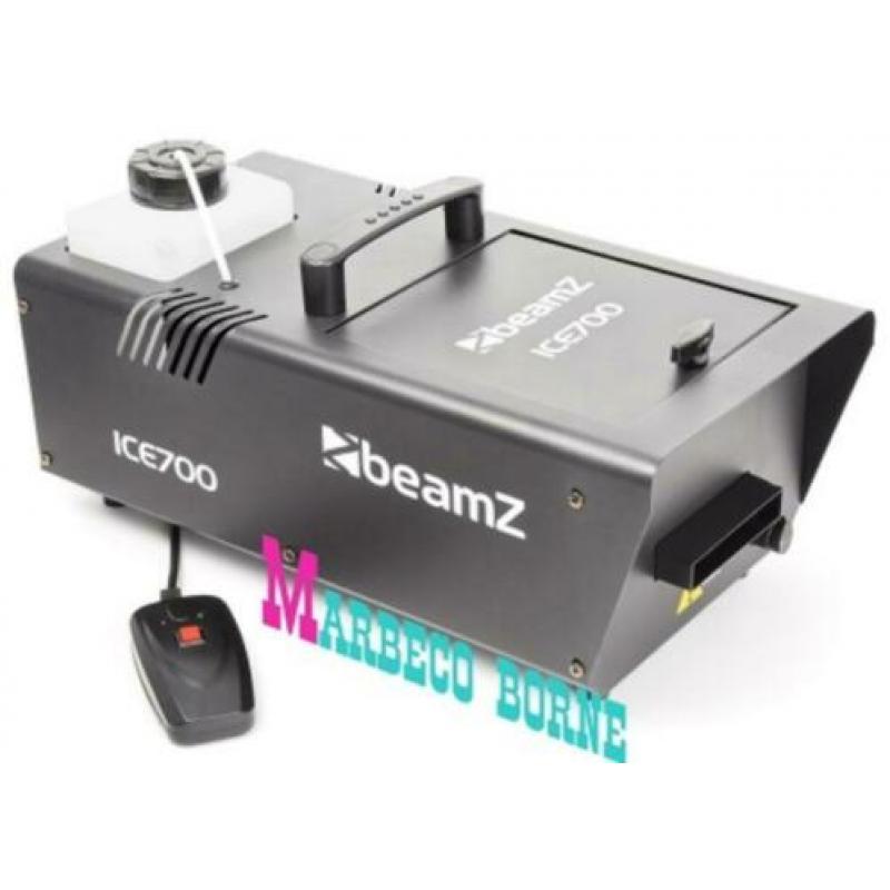 Rookmachine ijsgekoeld met afstandsbediening, ICE700 fogger