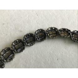 Geemailleerd armbandje, 18 cm. Lang