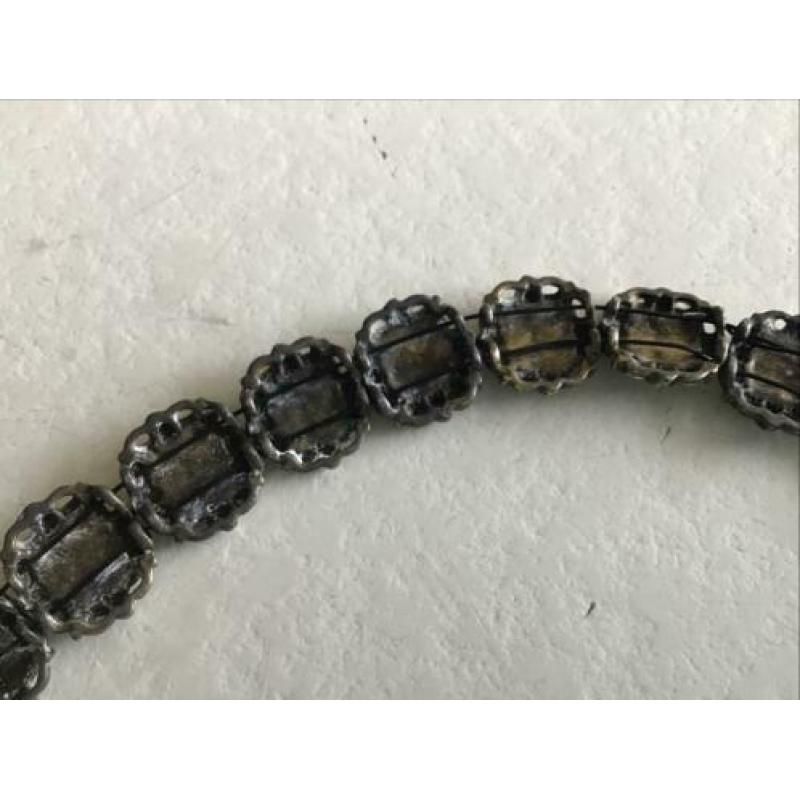 Geemailleerd armbandje, 18 cm. Lang